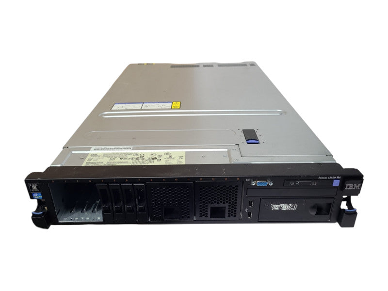 IBM System X3650 M4 Server, 2x Xeon E5-2640 2.50GHz, No RAM, No HDD, READ