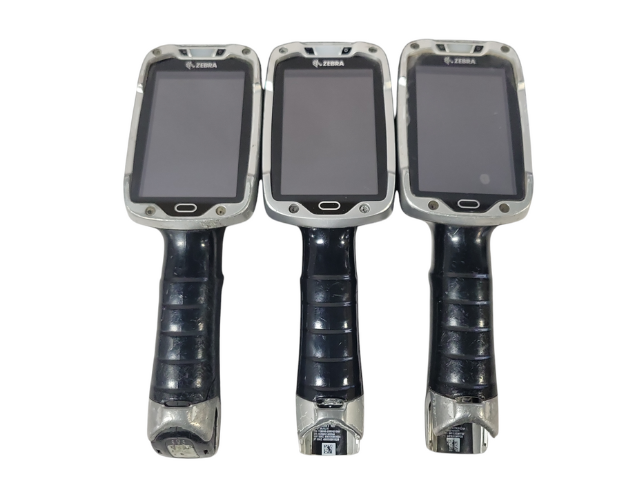 Lot of 3x Zebra (2x TC80N0-3001K31CNA and 1x TC80N0-2000K210NA) Scanners, READ