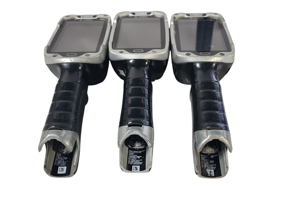 Lot of 3x Zebra (2x TC80N0-3001K31CNA and 1x TC80N0-2000K210NA) Scanners, READ