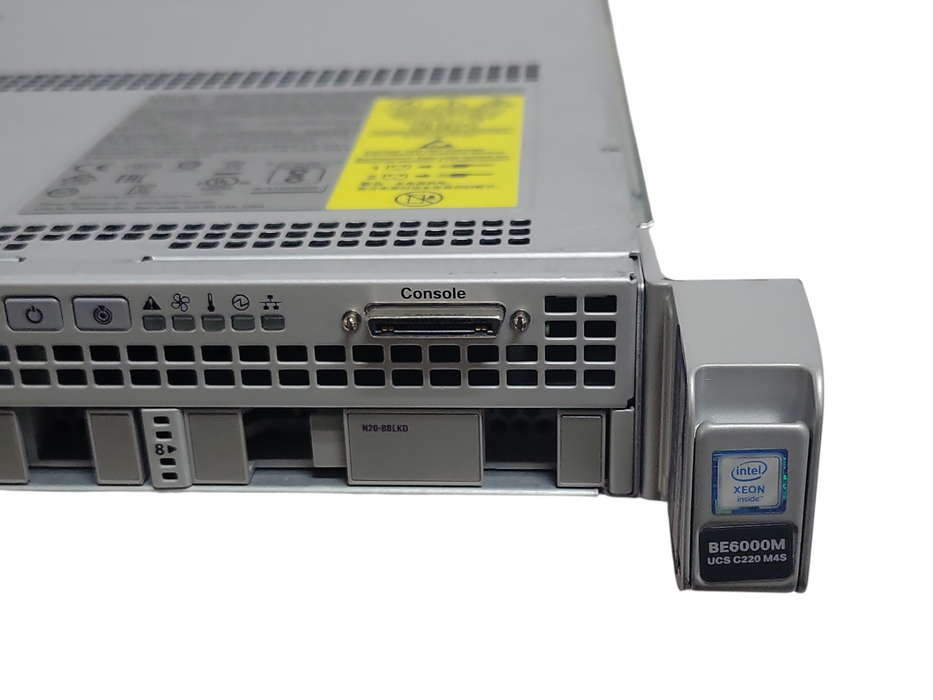 Cisco C220 M4 Intel Xeon E5-2630v3 2.40GHz 16GB DDR4, 2x PSU, 8x 2.5" HDD Bays