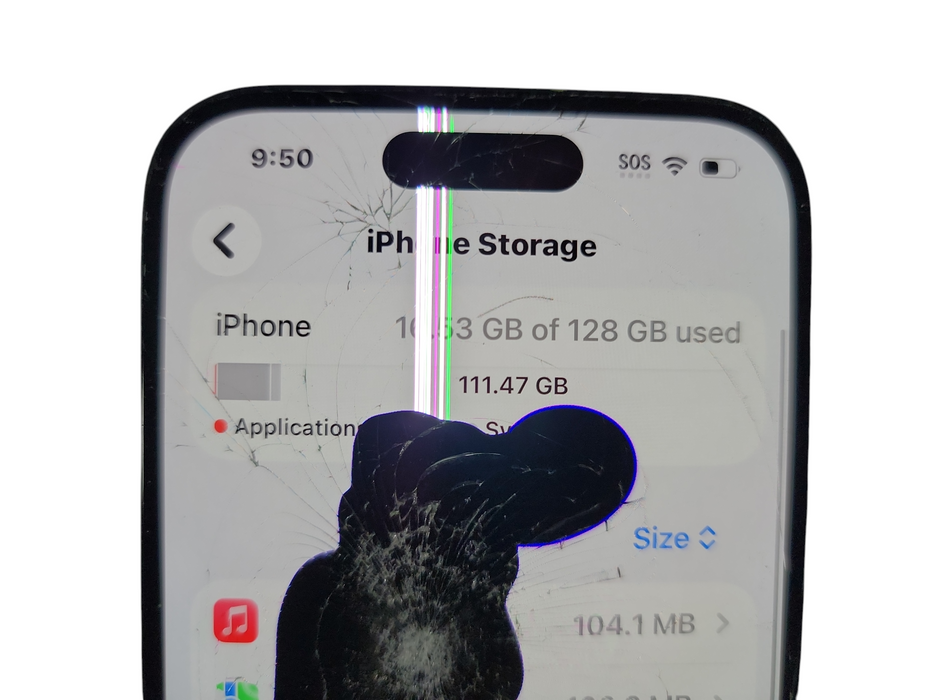 Apple iPhone 15 - 128GB - Black [A3089] - READ