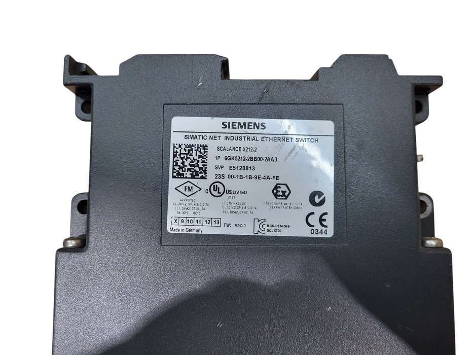 Siemens SCALANCE X212-2 6GK5212-2BB00-2AA3 Industrial Ethernet Switch