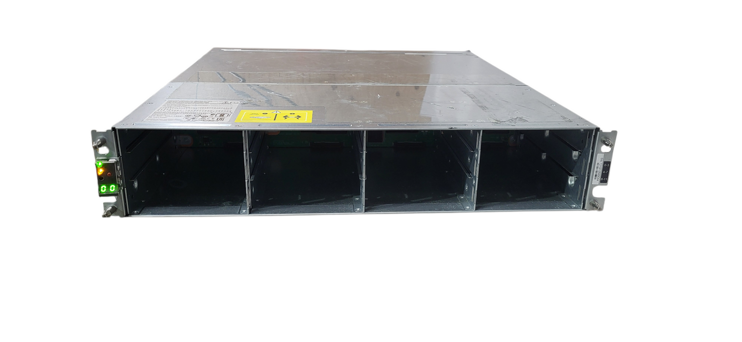 NetApp NAJ-1502 Disk Shelf w/ 2x IOM12 111-02850+C3 Modules | READ
