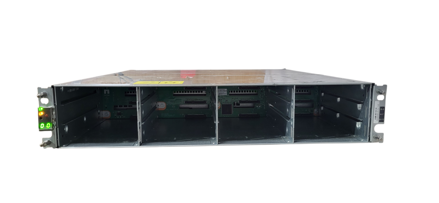 NetApp NAJ-1502 Disk Shelf w/ 2x IOM12 111-02850+C3 Modules | READ