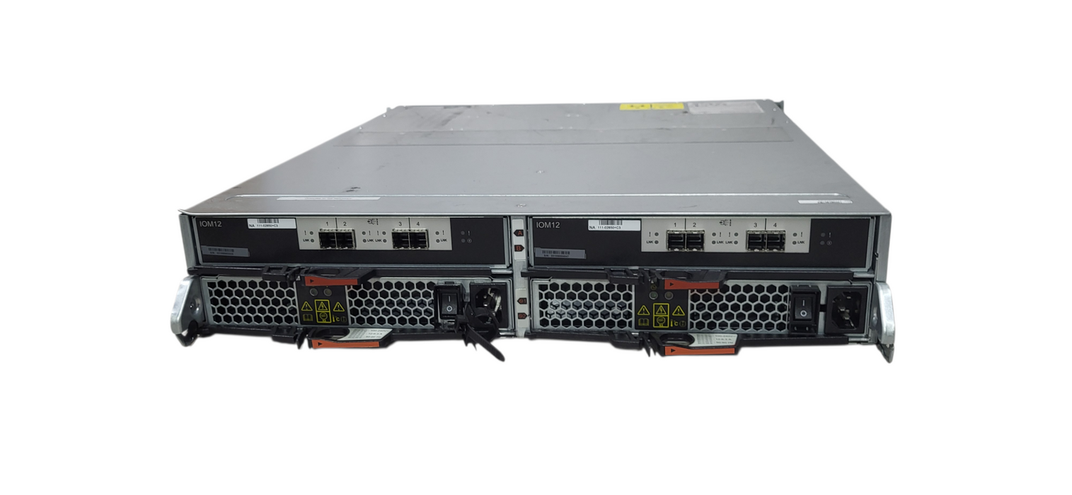 NetApp NAJ-1502 Disk Shelf w/ 2x IOM12 111-02850+C3 Modules | READ