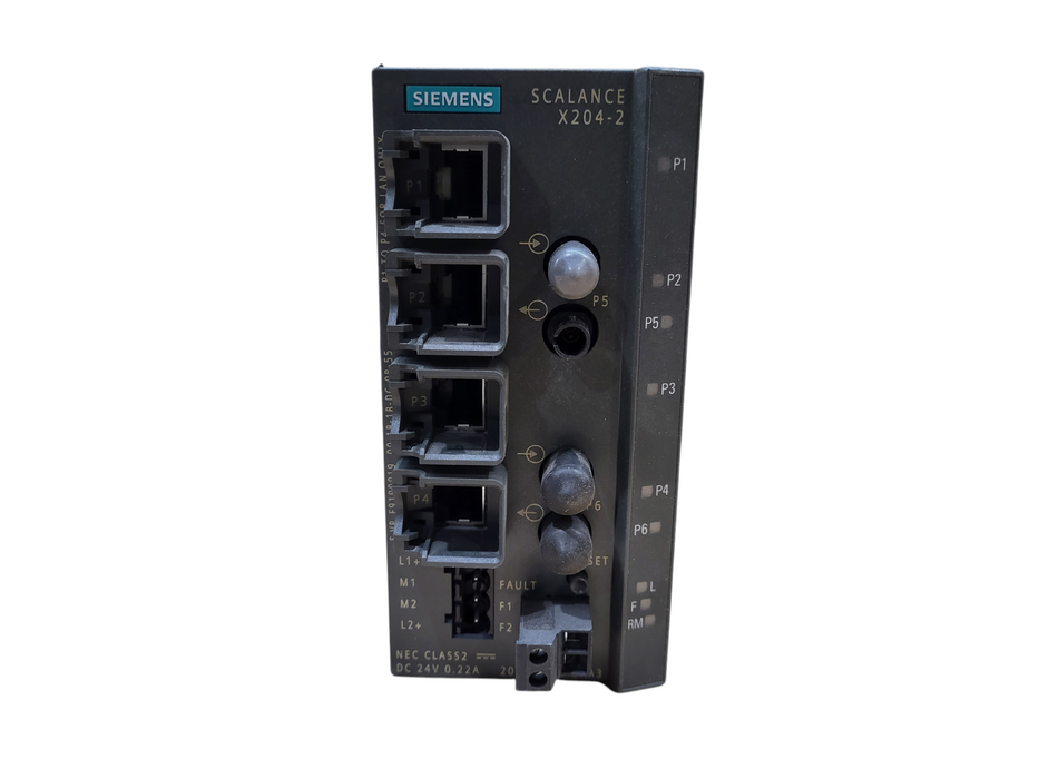 SIEMENS SCALANCE X204-2 6GK5204-2BB10-2AA3 Ethernet Switch