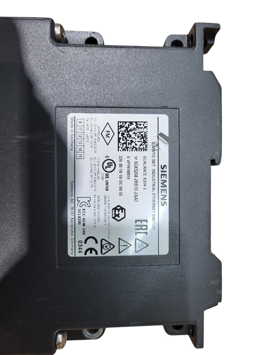 SIEMENS SCALANCE X204-2 6GK5204-2BB10-2AA3 Ethernet Switch