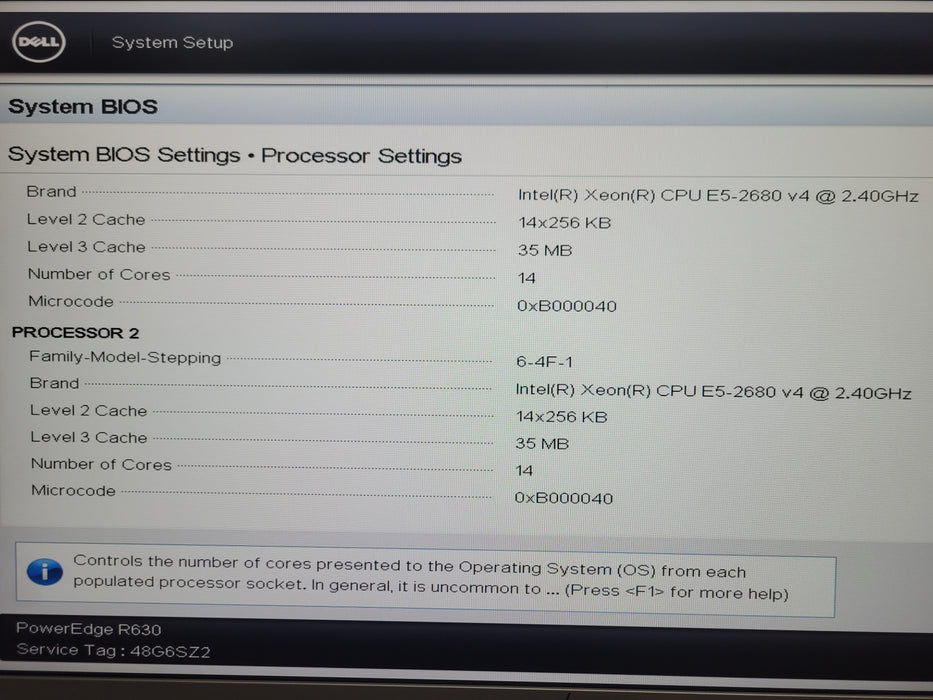 Dell PE R630 1U 8x2.5", 2x Xeon E5-2680v4 2.40GHz 14C, 16GB DDR4, PERC H730 Mini