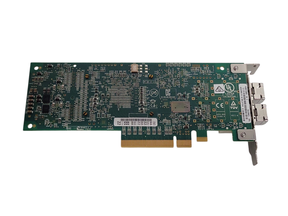 Dell QLE2662-DEL 16Gb/s Dual Port FC HBA Card w/ SFPs 03PCN3 07JKH4