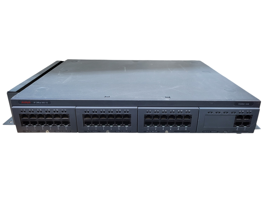 Avaya IP OFFICE 500V 2 w/ 3x 7004760131, 700504031