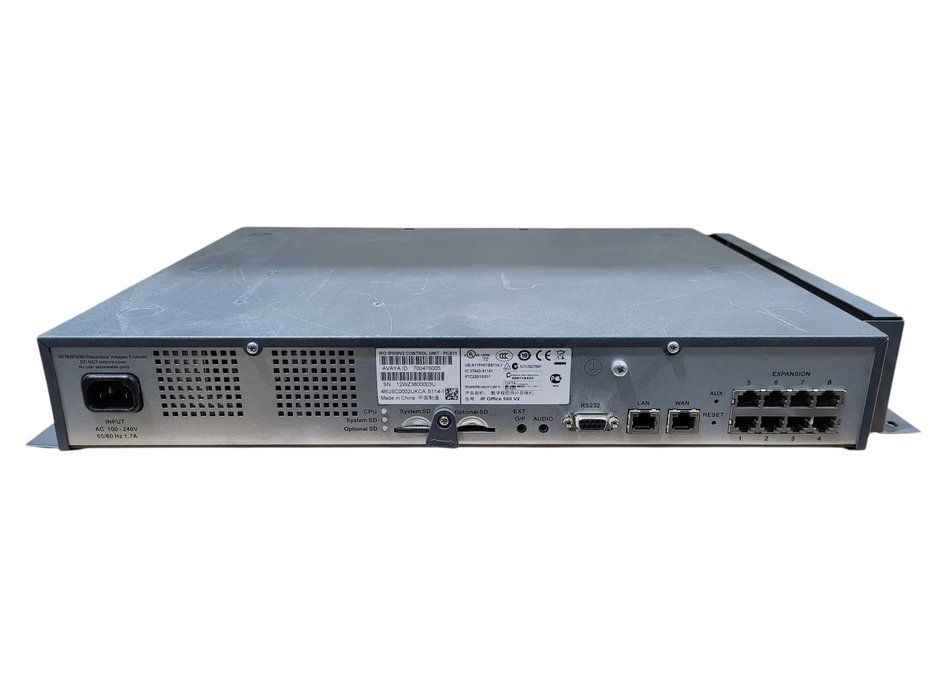 Avaya IP OFFICE 500V 2 w/ 3x 7004760131, 700504031