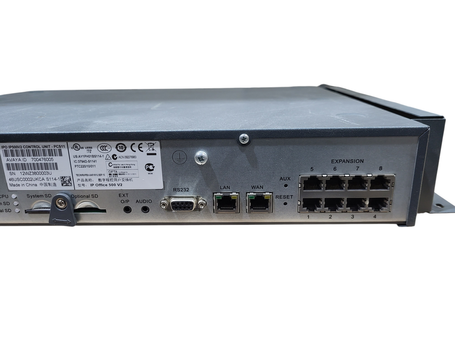 Avaya IP OFFICE 500V 2 w/ 3x 7004760131, 700504031