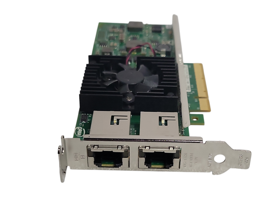 INTEL DELL X540-T2 CONVERGED Dual Port 10Gb Network 03DFV8 LP bracket