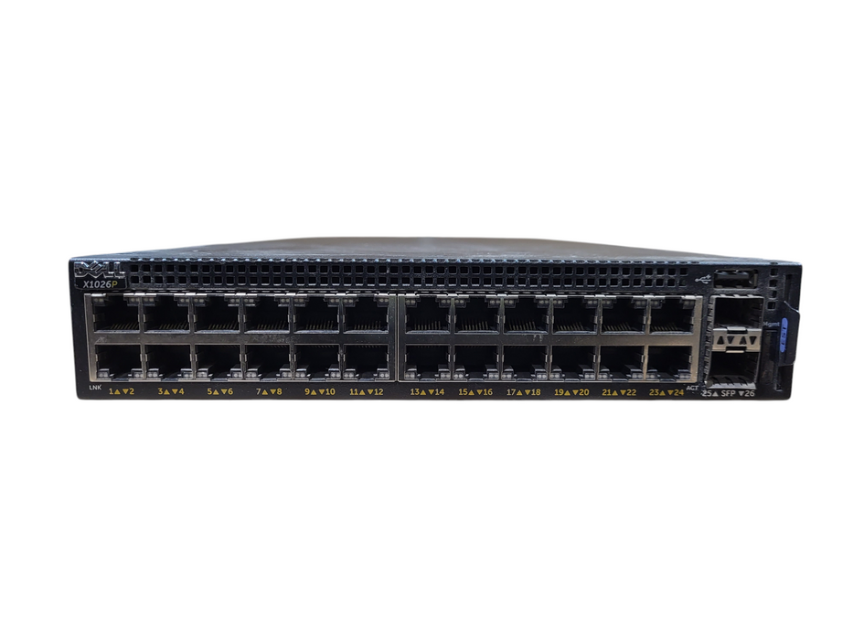 Dell X1026P 24-Port POE Smart Managed Gigabit Switch