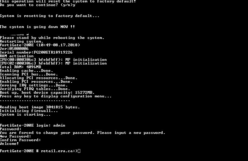 Fortinet FortiGate 200E FG-200E Network Security / Firewall Appliance *READ*