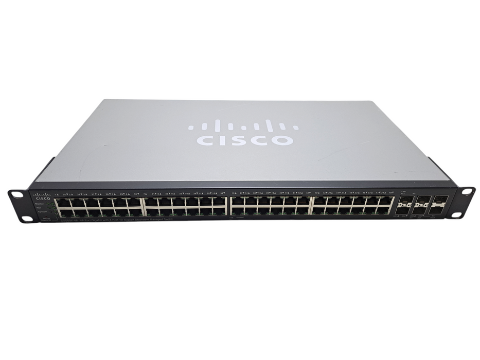 Cisco SG500X-48-K9 V02 | 48-Port Gigabit with 4-Port 10-Gigabit Managed Switch