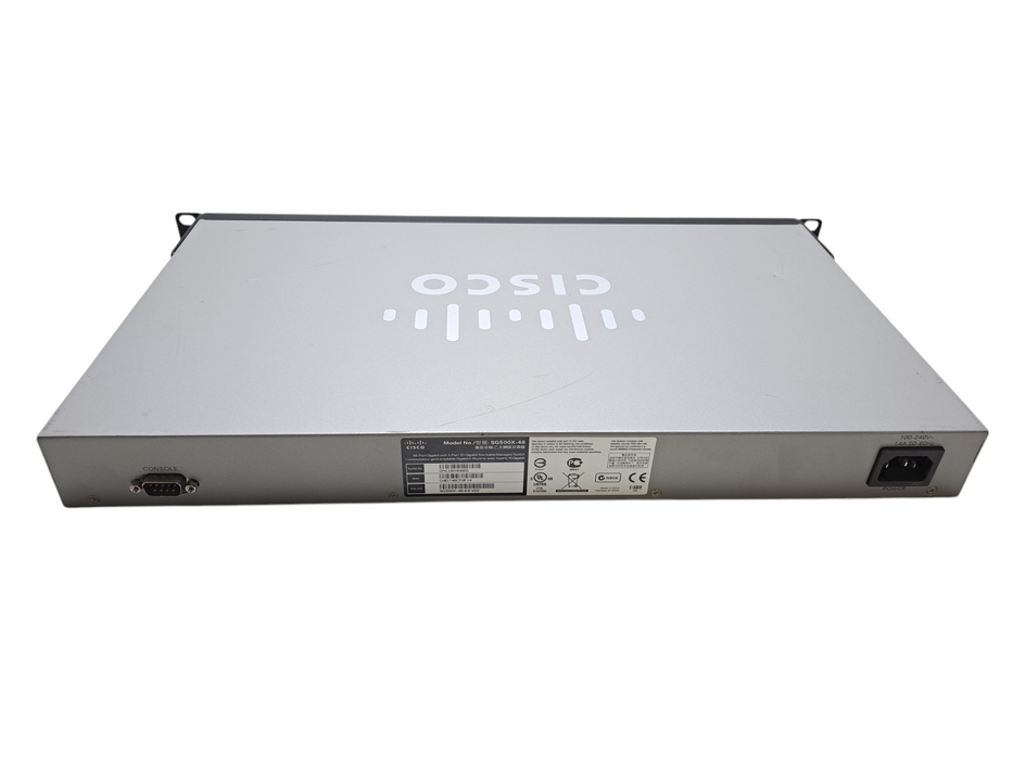 Cisco SG500X-48-K9 V02 | 48-Port Gigabit with 4-Port 10-Gigabit Managed Switch