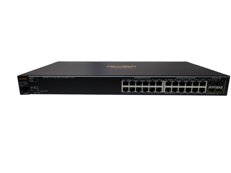 HPE Aruba J9776A 2530-24G | 24-Port Gigabit Network Switch w/ 4x SFP