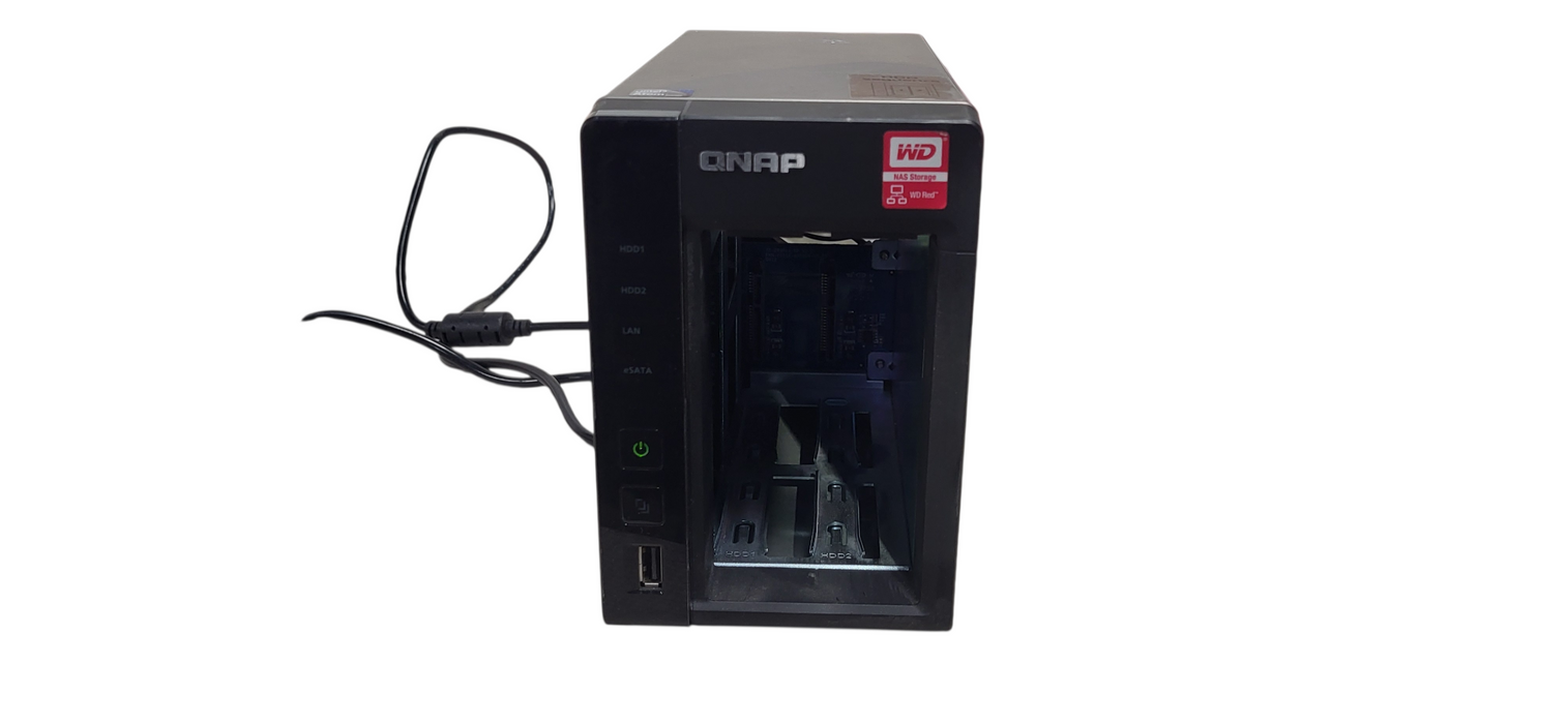 QNAP TS-269L 2-Bay NAS Network Storage System | No HDD, No Caddies