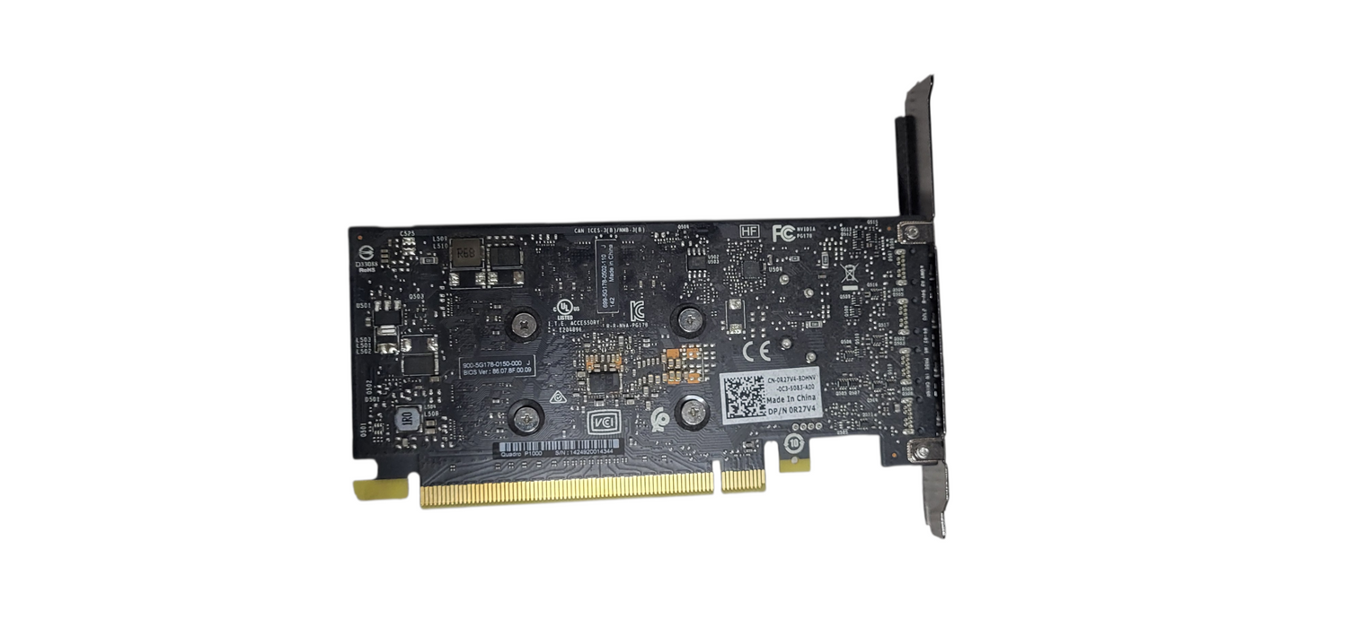 NVIDIA Quadro P1000 4GB GDDR5 Graphics Card