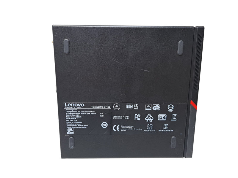 Lenovo M715q USFF | Ryzen 3 PRO 2200GE @ 3.2GHz 4C, 8GB DDR4, 512GB NVMe