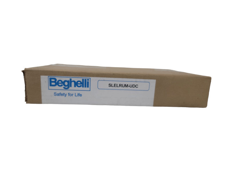 Beghelli Steel Exit Sign  model: SL-E-L-R-U-M-UDC | Open Box, Like New