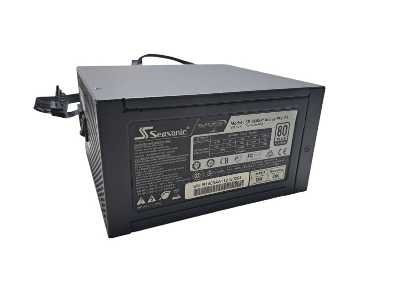 Seasonic Platinum 80+ Plus ATX SS-860XP2 Power Supply PSU *READ*