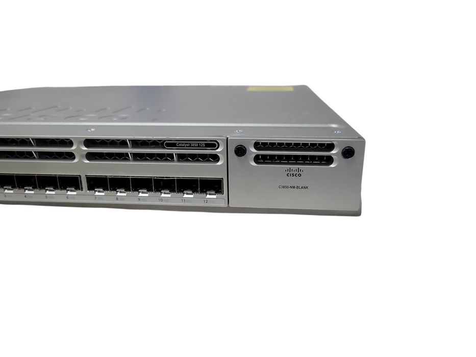 Cisco WS-C3850-12S-S 12 Port SFP 3850 Switch 1x PSU