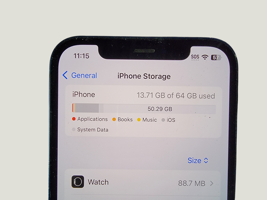 Apple iPhone 12 - 64GB - Black [A2402]