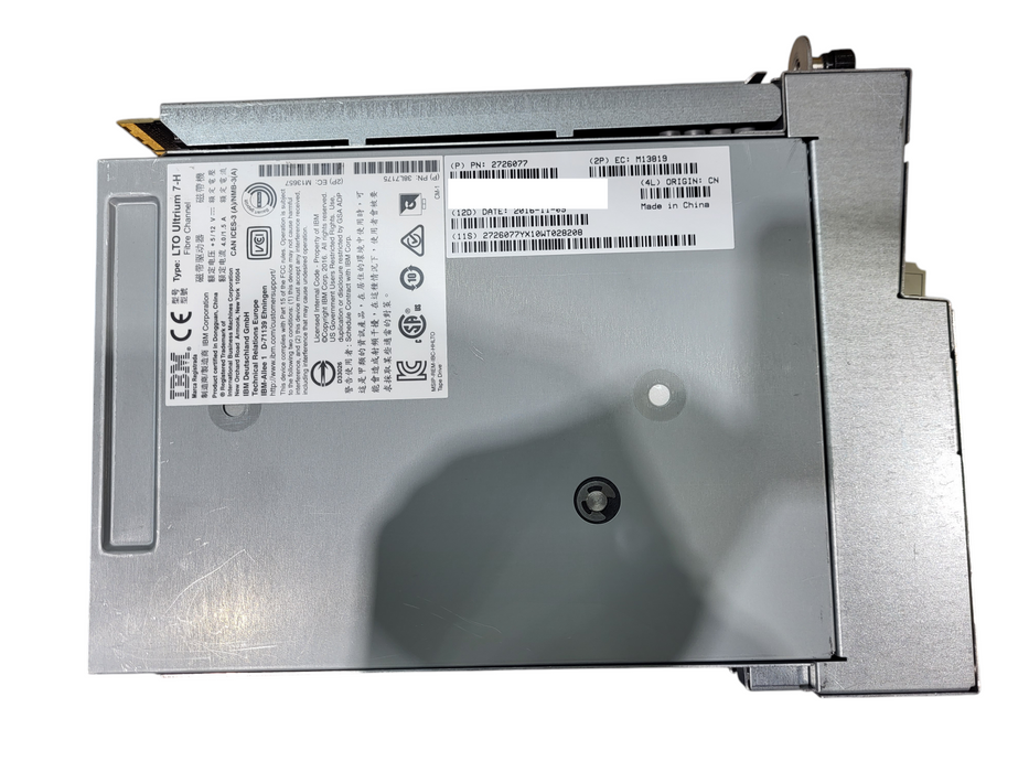 Quantum Scalar i3 Tape Library w/ 2x IBM LTO-7 HH Tape Drive  38L7175