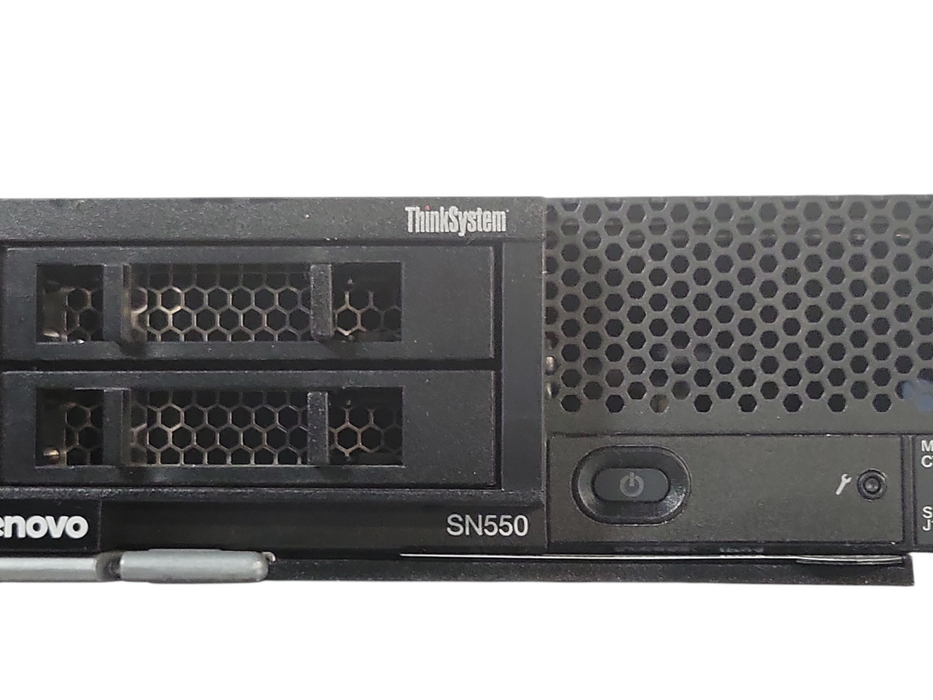 Lenovo ThinkSystem SN550 Blade with 2x Xeon Gold 6130 CPUs, No RAM, No HDD