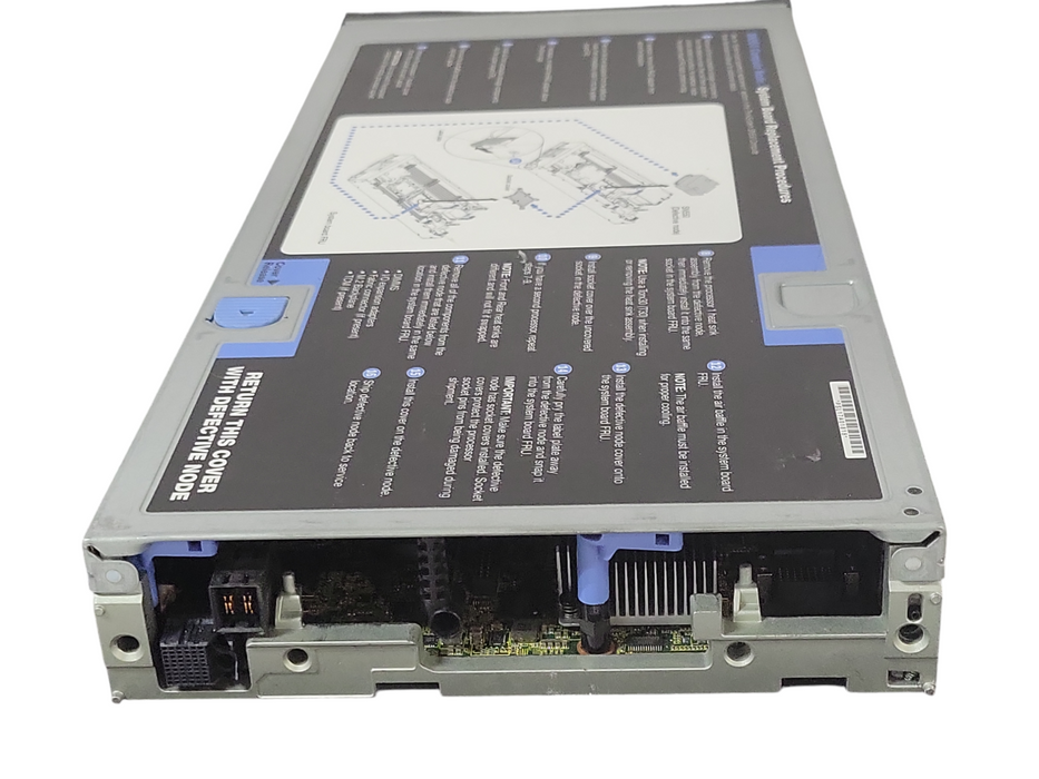 Lenovo ThinkSystem SN550 Blade with 2x Xeon Gold 6130 CPUs, No RAM, No HDD