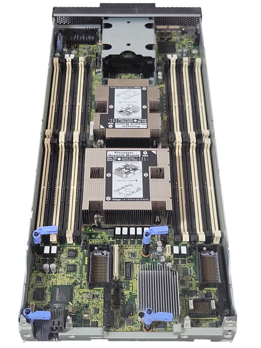 Lenovo ThinkSystem SN550 Blade with 2x Xeon Gold 6130 CPUs, No RAM, No HDD