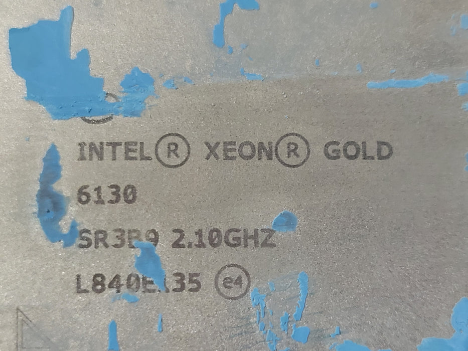 Lenovo ThinkSystem SN550 Blade with 2x Xeon Gold 6130 CPUs, No RAM, No HDD