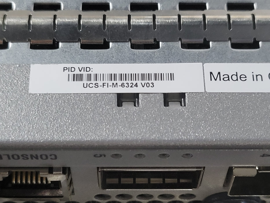 Cisco UCS-FI-M-6324 V03 UCS 6324 Fabric Interconnect module w/ RAM & SSD