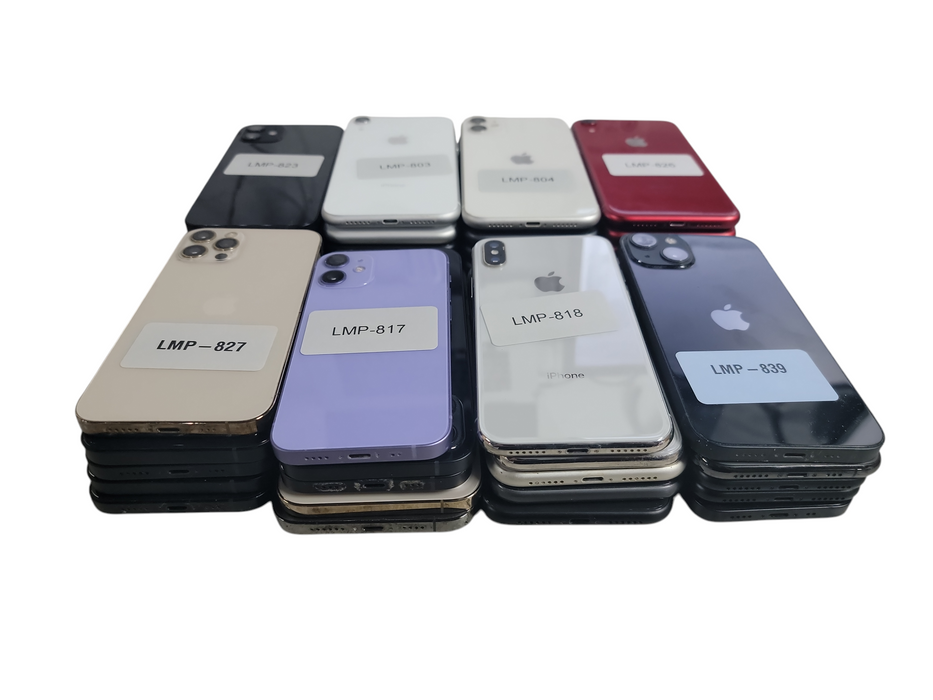 Lot of 40x Apple iPhone's [A19xx - A26xx | B Condition][LMP-22]