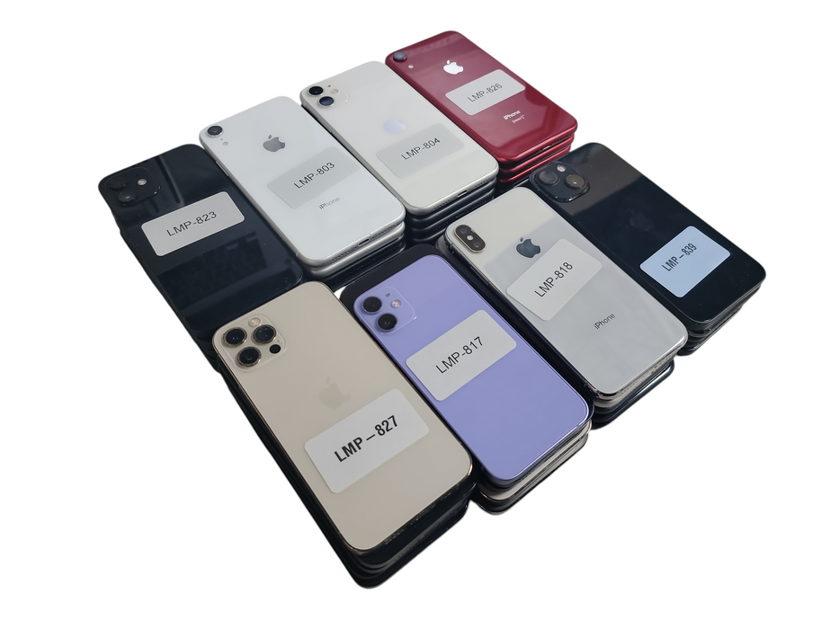 Lot of 40x Apple iPhone's [A19xx - A26xx | B Condition][LMP-22]