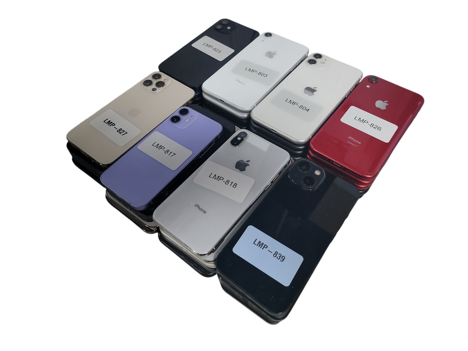 Lot of 40x Apple iPhone's [A19xx - A26xx | B Condition][LMP-22]