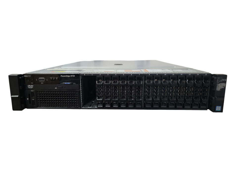 Dell PowerEdge R730 16x 2.5" - 2x Xeon E5-2667 v4 16GB DDR4 PERC H730 Mini