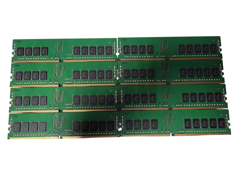 LOT of 8x SK hynix 16GB 2Rx8 PC4-2400T-RE1-11 Server Ram