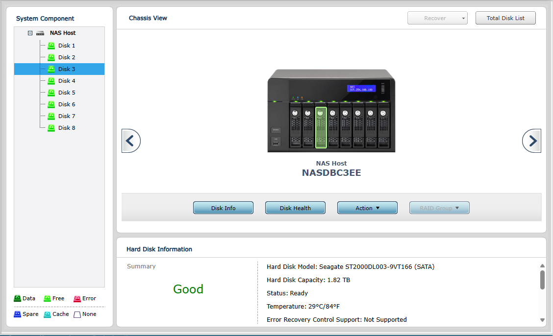 QNAP TS-870 8-Bay NAS w/ 8x2TB HDDs