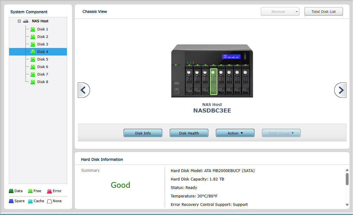 QNAP TS-870 8-Bay NAS w/ 8x2TB HDDs