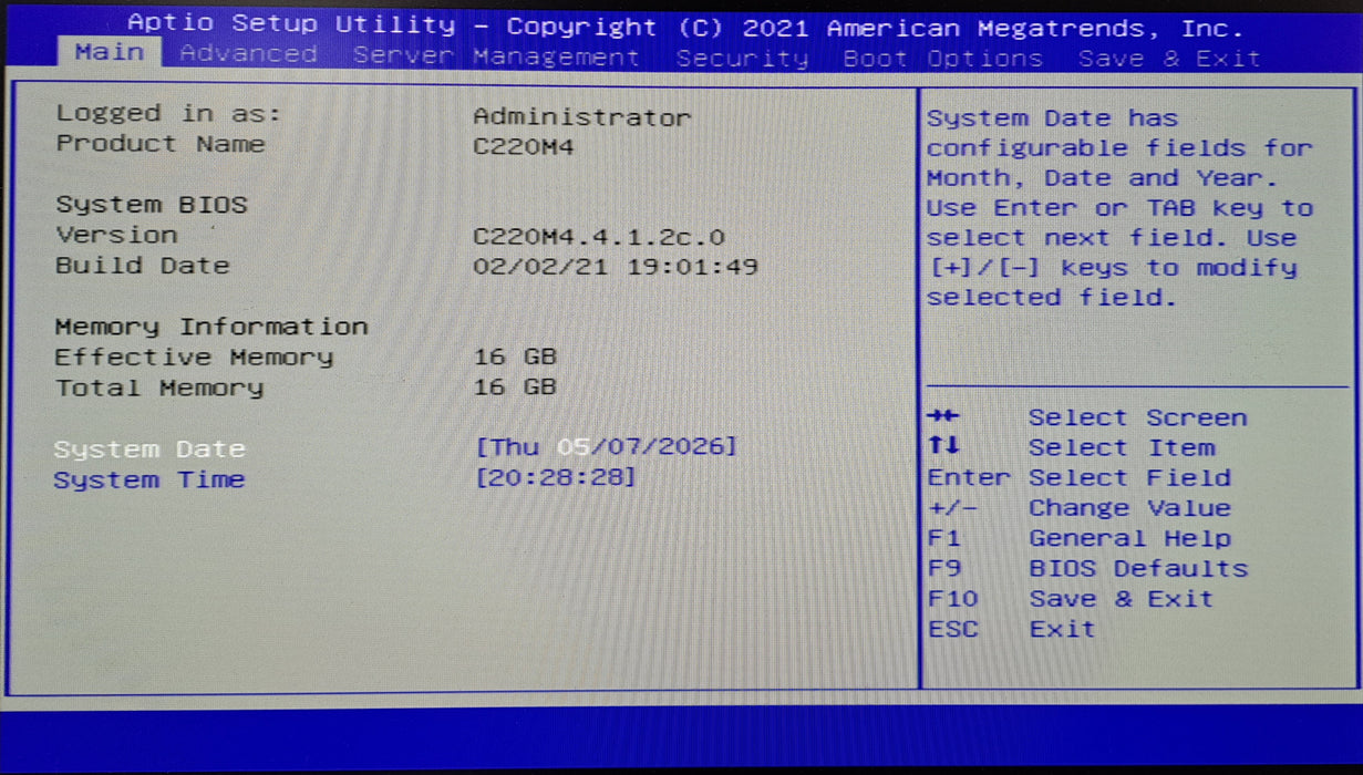 Cisco UCS C220 M4 1U Server | 1x Xeon E5-2620 v3 @2.40GHz, 16GB DDR4, 12G RAID