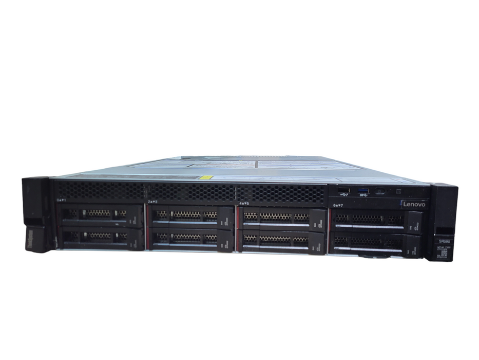 Lenovo SR590 2U 8x3.5" 2x Xeon Silver 4110 16GB DDR4 930-8i 2GB 2x 750W PSU