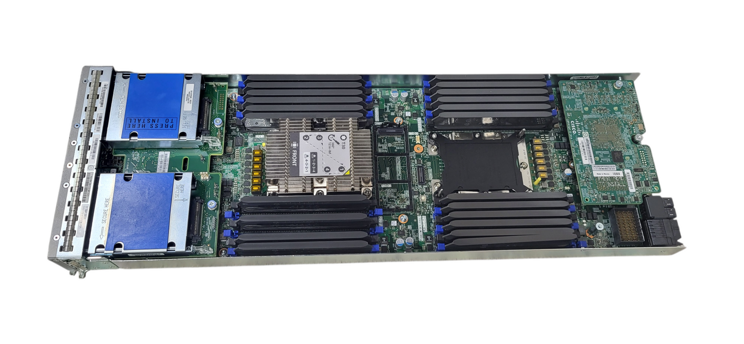 B200 Server Riser Cisco UCS B200 M5 Blade Server 1x Xeon Silver 4214, No RAM|No HDD, UCS ...