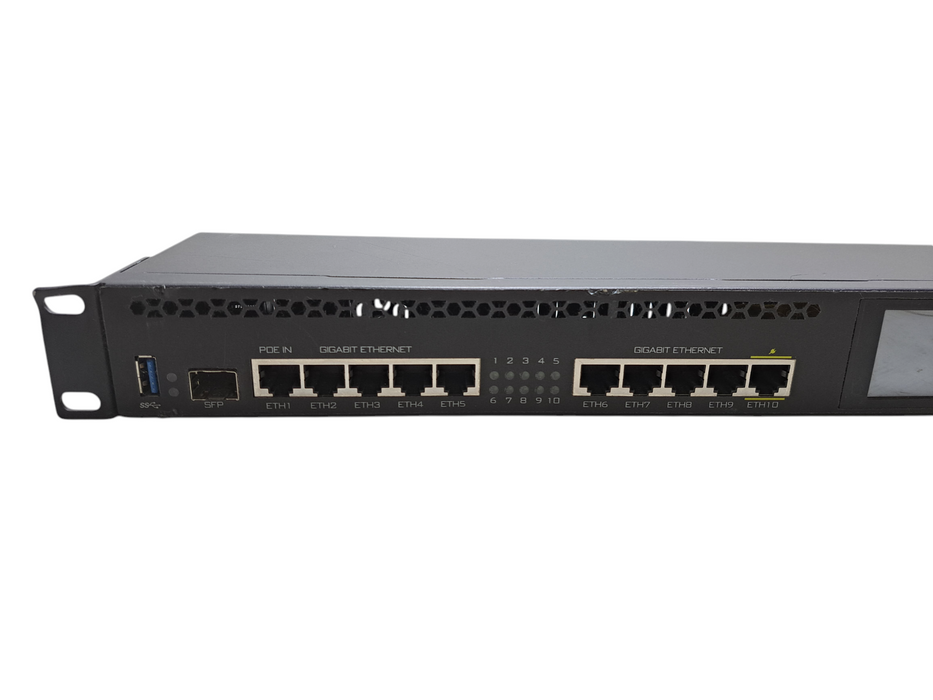 MikroTik RB3011UiAS-RM 10-Port Rack Mountable Gigabit Ethernet Router