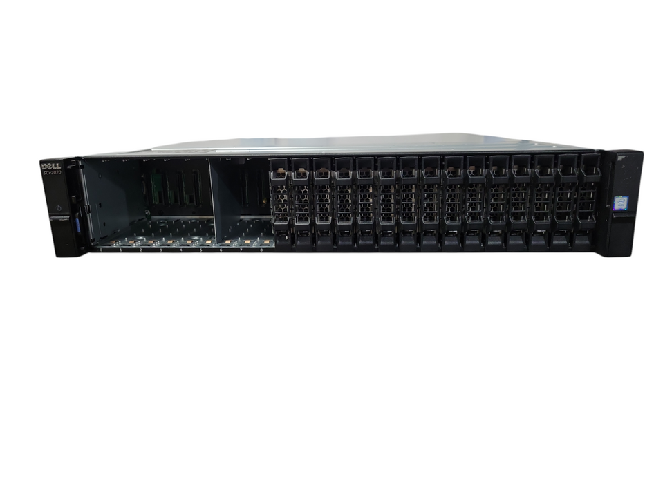 Dell SCv2020 24x 2.5" Storage Array | 2x 10gb-iSCSI-2 | 2x PSU | NO HDD