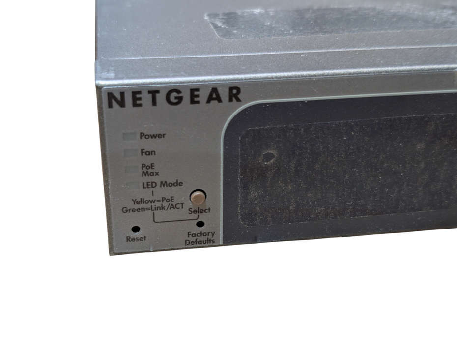 NETGEAR PROSafe GS728TP 24 Port Gigabit Smart Switch with POE 4x SFT
