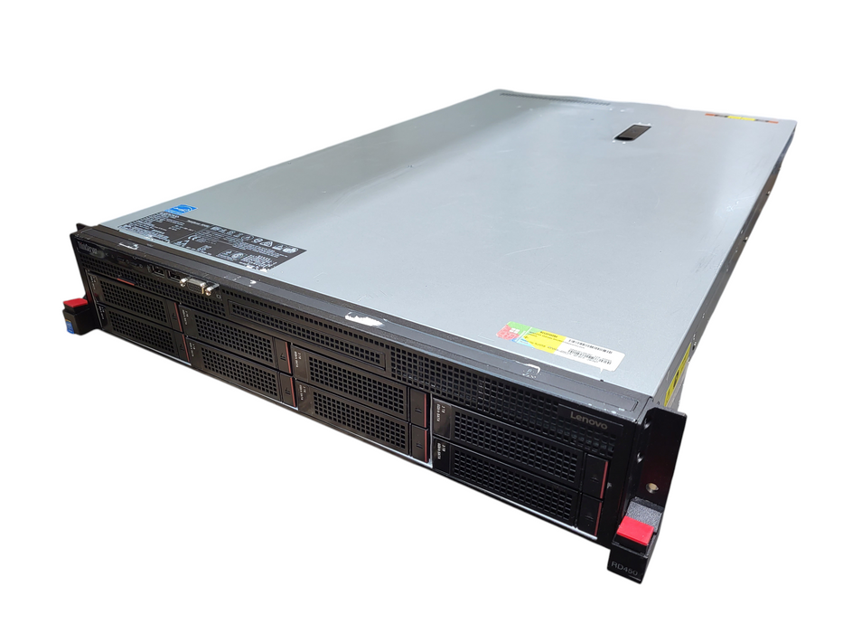 Lenovo ThinkServer RD450 8x 3.5" | 2x Xeon E5-2620 v4, 16GB DDR4, 9340-8i RAID