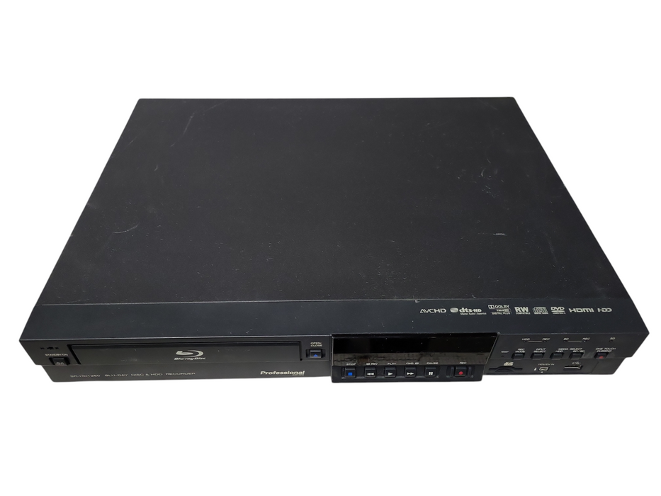 JVC SR-HD1250US HDD Blu Ray/DVD Recorder/Player Professional